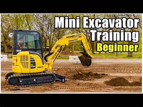 mini excavator operator certification|mini excavator training near me.